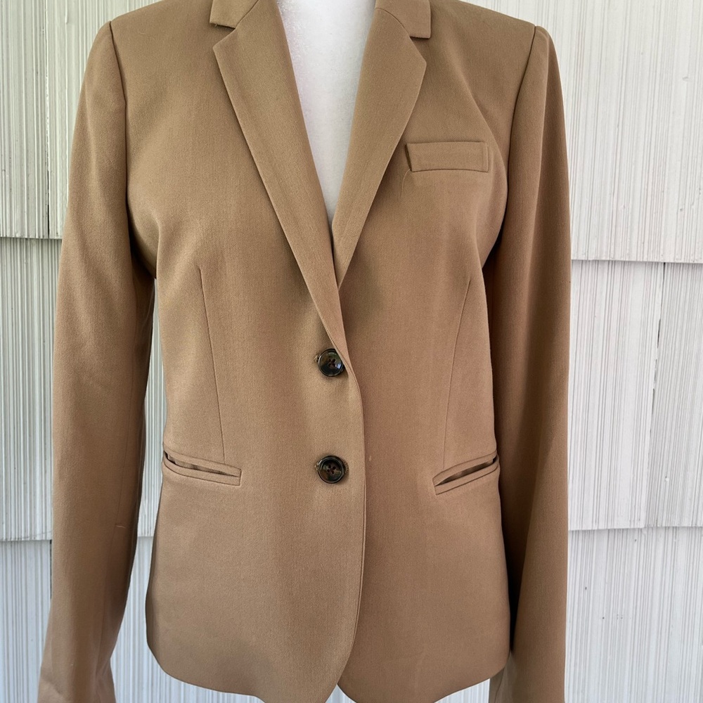 J.Crew Camel color 2 button Blazer